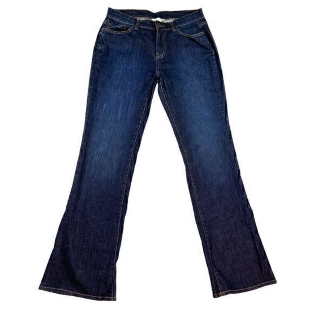 Garnet Hill Womens Indigo Boot Cut Jeans Size 8